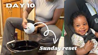 DITL VLOG | DAY 10 OF OUR VLOG CHALLENGE + SUNDAY RESET + CHIT CHAT & MORE