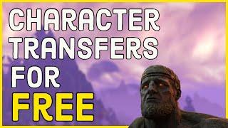 WoW Character Transfer for FREE, Or make MILLIONS of GOLD profit transferring!