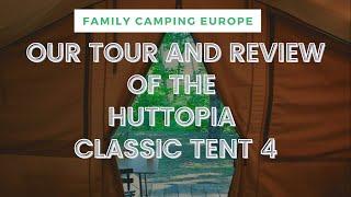 Huttopia Classic Tent 4 Person Tour And Review