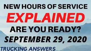 New Hours of Service Changes Explained | Trucking Answers