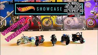 Showcase - Hot Wheels 2024 Themed Assortment Hot Wheels ESCA Motorcycle Club Set