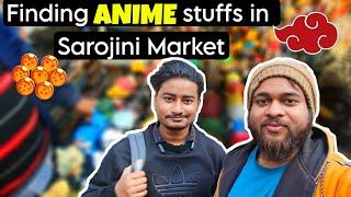 Finding ANIME Stuffs in Delhi || Sarojini Nagar Market || New Delhi || Zenovlogger