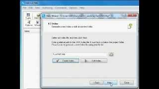 How to create a CHM helpfile with FAR HTML