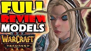 Warcraft 3 Reforged Models FULL REVIEW | TONS OF BONUS MODELS & ART - LONG ONE!!