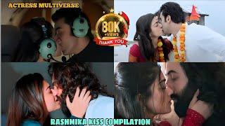 RASHMIKA KISSES IN ANIMAL MOVIE |RASHMIKA MANDHANA |RANBIR KAPOOR| ACTRESS MULTIVERSE