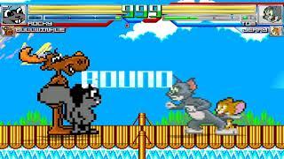 NICK54222 MUGEN: Rocky and Bullwinkle VS Tom and Jerry