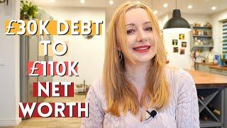 How To Increase Your Net Worth | From Debt To £100k Net Worth At 29