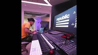 Producing Beats At Republic Records #producer #republicrecords #engineer #studio