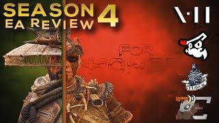 For Honor Season 4  EA Review | Lazy Talks ft. Zer0_craic, Havok, Flookerson