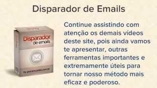 FERRAMENTA #6 - Disparador de Emails   Enviar Mensagens Utilizando os Provedores Gratuitos