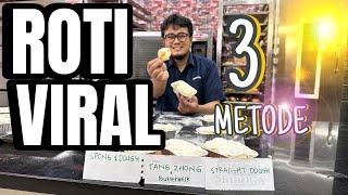 Roti Viral Thailand milk Buns Tiga Metode Full Resep dan Tutorial Kupas Tuntas Tanpa Batas Mudah