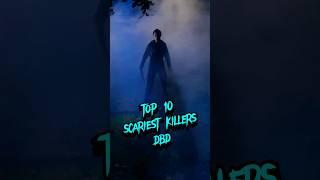 Top 10 Scariest Killers DBD #shorts #dbd