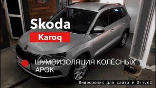 Skoda Karoq [ Шумоизоляция колесных арок ]