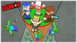 LAST ONE OUT OF THE ZOMBIE CIRCLE WINS!  - Minecraft