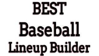 FanDuel MLB Lineup Generator