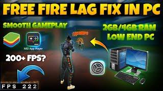 Free Fire Emulator LAG Fix for Low End PC |  200+ FPS ?