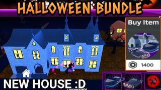 ROBLOX Work at a Pizza Place: Buying the Halloween Bundle | NEW HOUSE & NEW CAR!