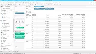 Tableau Tutorial 61: Window Calculation (Correlation and Percentile)