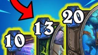 Can you beat Hearthstone only using 10+ Mana Cards?