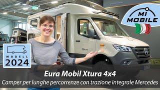 Anteprima mondiale - Camper premium per lunghi viaggi - Eura Mobil Xtura | Mercedes 4x4  - 2024