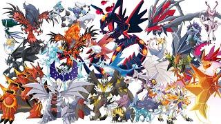 All 59 Legendary Pokemon Mega & Gigantamax Animated Evolution