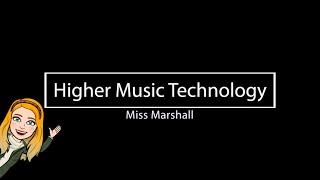 Higher Music Tech Overview