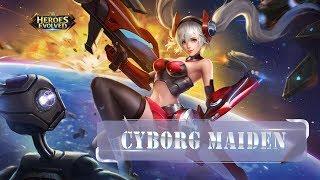 Heroes Evolved-  Mecha Arlequin, Cyborg Maiden