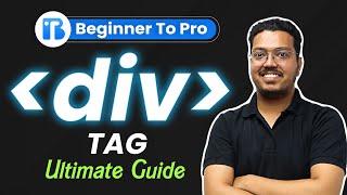 Div Tag - HTML5 Tutorial in Hindi | Why to use Div Tag? | Techno Brainz