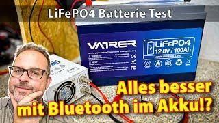 Vatrer 12V 100Ah #lifepo4  Akku mit Bluetooth - alles besser mit Bluetooth!?