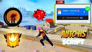 Free Fire Auto Headshot Config File Macro Aimbot + No Recoil Regedit ‼️ Antiban VIP Script ️