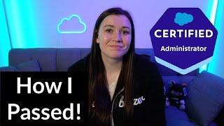 How I passed the Salesforce Admin Exam! How to pass the sfdc administrator exam and resource to use!