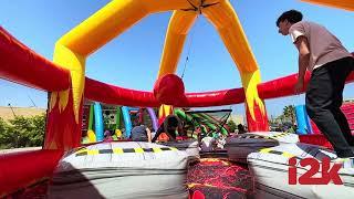 Fire Ball II: Swing, Smash, and Soar in the Ultimate Inflatable Thrill | i2k Inflatables