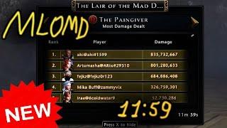 Neverwinter | Lair of the Mad Dragon (Master) — 11:59 Speedrun | Songblade PoV (Mod 29)