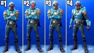 ALL 4 BLOCKBUSTER SKIN CUSTOMISATION OPTIONS! THE VISITOR SKIN FULLY CUSTOMISED! (ALL UNLOCKED)