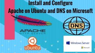 Install and Configure Apache on Ubuntu and DNS on Microsoft