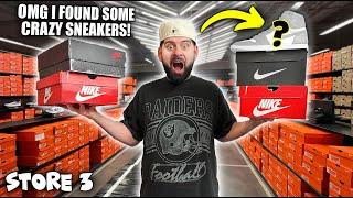 GOING TO EVERY NIKE OUTLET IN CHICAGO AND BUYING 1 SNEAKER!! *WE FOUND CRAZY SHOES FOR CHEAP*