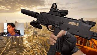 TGLTN tests the NEW weapon: MP9 SMG and Police Car in PUBG
