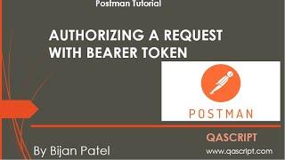 Postman Tutorial - Authorize API Requests with Bearer Token in Postman