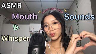 ASMR|Mouth Sounds & Whisper ~asmr elle~