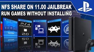 NFS Share on PS4 11.00 Jailbreak | Run Games & Backup FPKGs Over Network