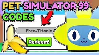 This *SECRET CODE* GIVES FREE TITANIC PETS in Pet Simulator 99
