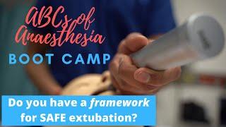 The ABCs Extubation Framework for Anaesthesia