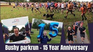 Bushy parkrun | 15 Year Anniversary of parkrun | Here We Are Running