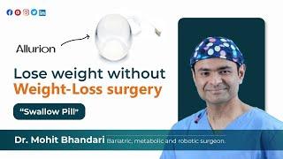 Lose weight without Weight-Loss surgery | Swallow Pill |  Dr Mohit Bhandari Weight Loss Programme