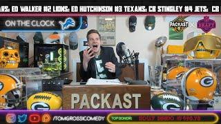 A Packers Fan Live Reaction to the Lions Drafting Jameson Williams