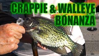 Double Trouble Fishing: Walleye & Crappie in Michigan's Lake Mitchell & Cadillac