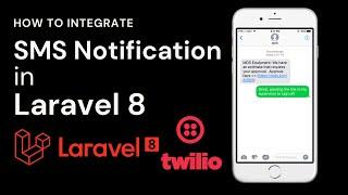 How to integrate SMS Notification in Laravel 8+ | Twilio SMS API 2023