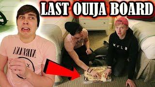 OUIJA BOARD OVERNIGHT IN HAUNTED HOTEL (The Last Time)