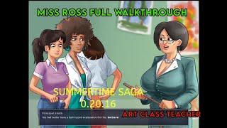 Miss Ross Full Walkthrough | Summertime Saga 0.20.16 | Miss Ross Complete Storyline