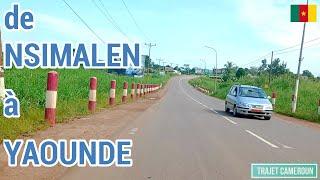 (Centre - Cameroun) De Nsimalen à Yaoundé - Trajet Cameroun